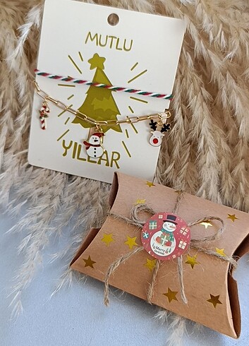 Yeni Yıl Hediyelik Charm Bileklik 