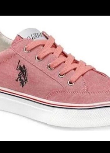 U.S Polo Assn. Us polo Pembe spor ayakkabı 