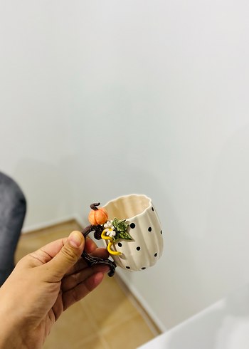 Sonbahar kupa / koleksiyon kupa / kabak balkabağı kupa - Görsel 7