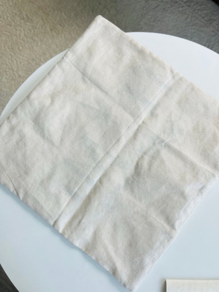 Turuncu Baskılı sonbahar Bohem Minder Kılıfı - Görsel 4