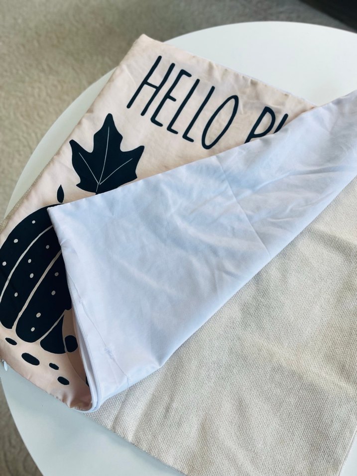 Bohem sonbahar balkabağı  Baskılı yastık Kılıfı - Görsel 5