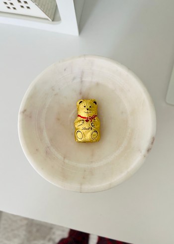 Yılbaşı çikolatası Altın Renkli Ayıcık çikolatasi teddy çikolata - Görsel 2