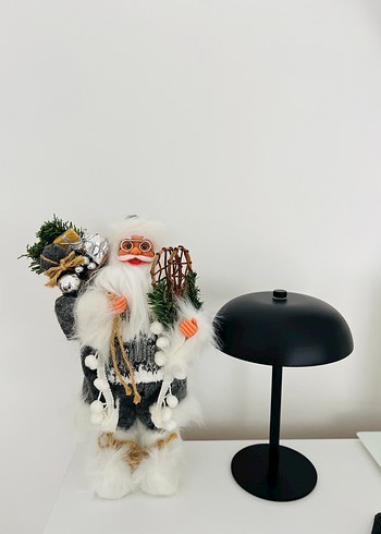 Renkli Beyaz Noel Baba Figürü / yurt dışı ürünü / yılbaşı / noel - Görsel 5