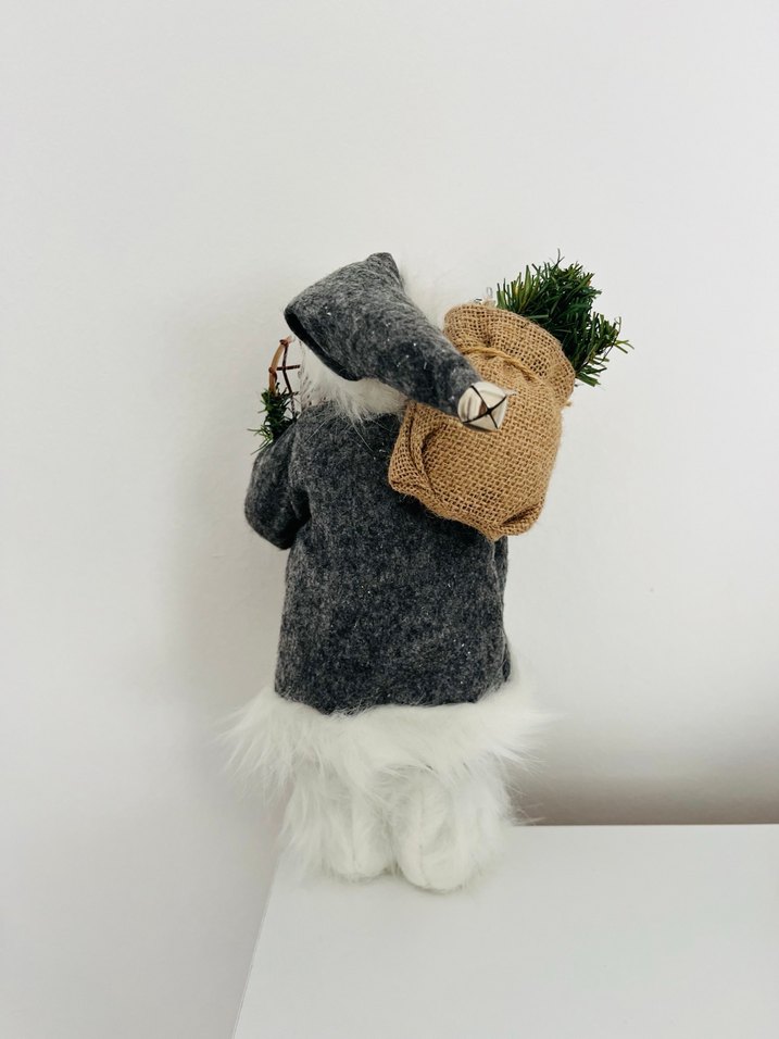 Renkli Beyaz Noel Baba Figürü / yurt dışı ürünü / yılbaşı / noel - Görsel 3