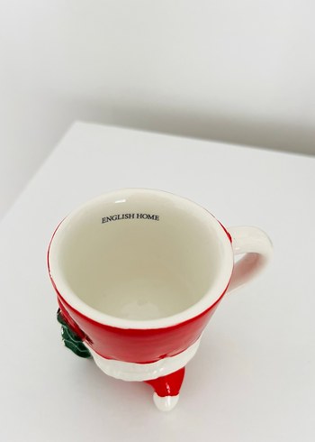 Kırmızı Noel Baba Figürlü yılbaşı fincan - Görsel 6