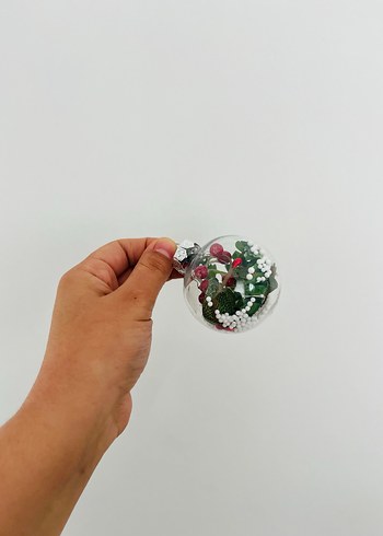 4'lü Renkli Kırmızı Yılbaşı Süsleri Seti - Görsel 9