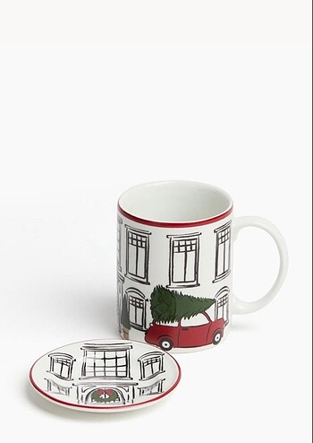 H&m home yeni yıl kupa , hm home