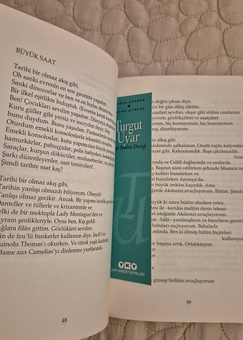 Turgut Uyar - Göğe Bakma Durağı Şiir Kitabı - Görsel 3