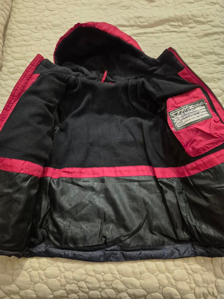 Kapüşonlu, Fermuarlı Erkek Çocuk Mont 5-6 yaş - Görsel 5