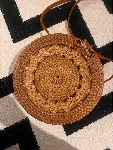 Rattan çanta