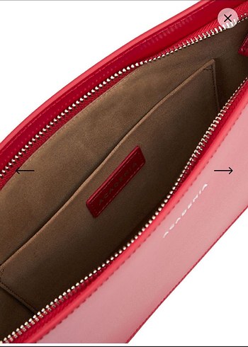 Beden Academia Fermuarlı Pembe Deri Kadın Clutch Çanta