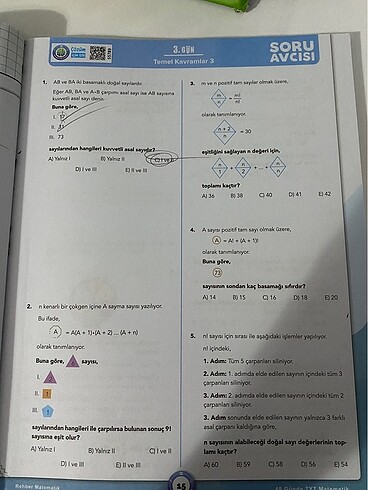  Beden Renk 49 günde tyt matematik