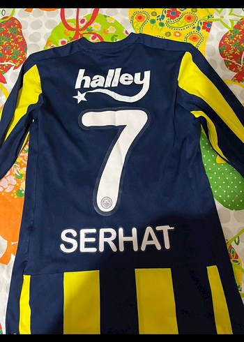 Sarı Lacivert Uzun Kollu Forma - Görsel 4