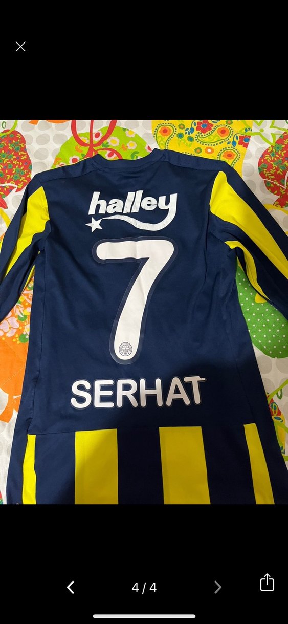 Sarı Lacivert Uzun Kollu Forma - Görsel 4