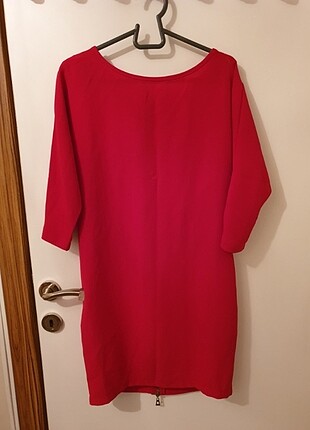 Batik Kırmızı mini elbise
