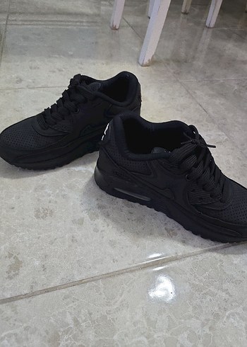 Siyah Kadın Dolgu Topuk Spor Ayakkabı - Görsel 3