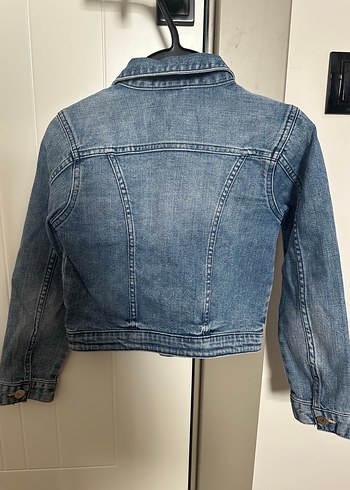 Düğmeli H&M çocuk Kot Ceket - Görsel 3