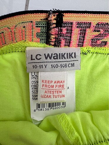 10 Yaş Beden Kız çocuk pantalon