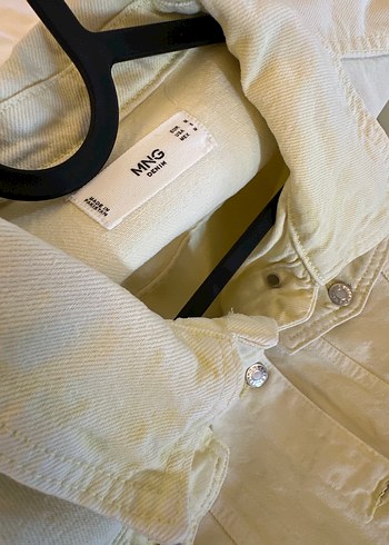 Düğmeli Kadın Denim Ceket - Görsel 4