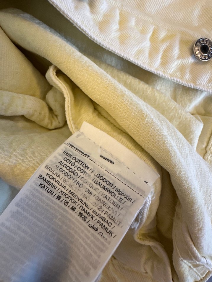 Düğmeli Kadın Denim Ceket - Görsel 5