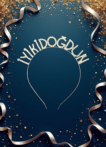  Beden İyikidogdun Doğum Günü Taçı 