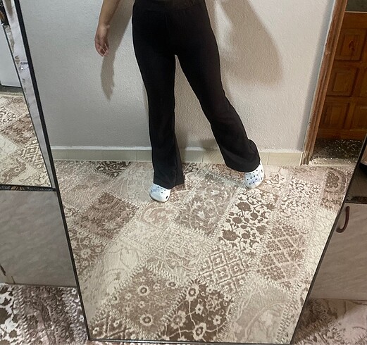 Diğer Bürümcük kumaş İspanyol tayt pantolon