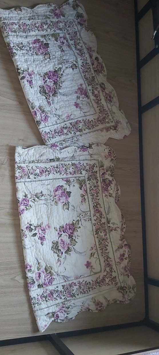 Pastel Pembe Çiçek Desenli Yatak Örtüsü - Görsel 2