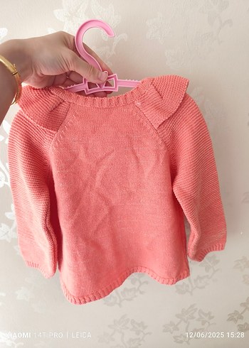 LC Waikiki Kız Çocuk Pembe Triko Hırka