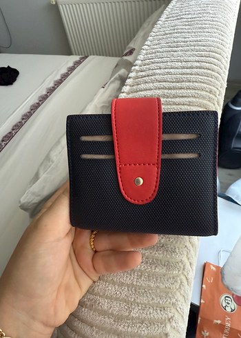 U.S Polo Assn. Kırmızı Deri Kadın Cüzdanı Tokalı
