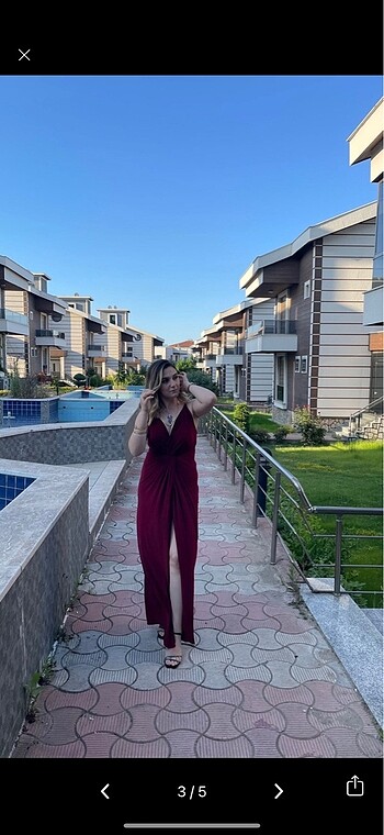Uzun elbise