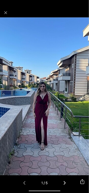 Trendyol & Milla Uzun elbise