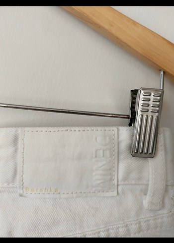 Beyaz beskha eksra yüksek bel. bol paça dır - Görsel 5