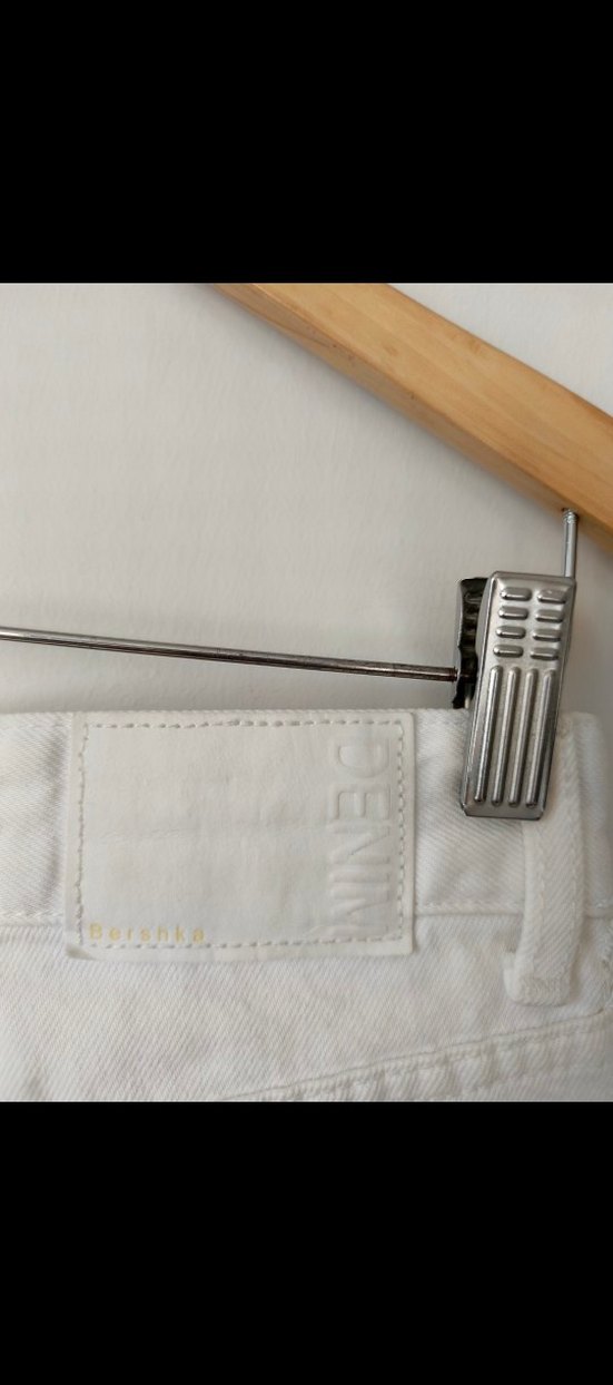 Beyaz beskha eksra yüksek bel. bol paça dır - Görsel 5