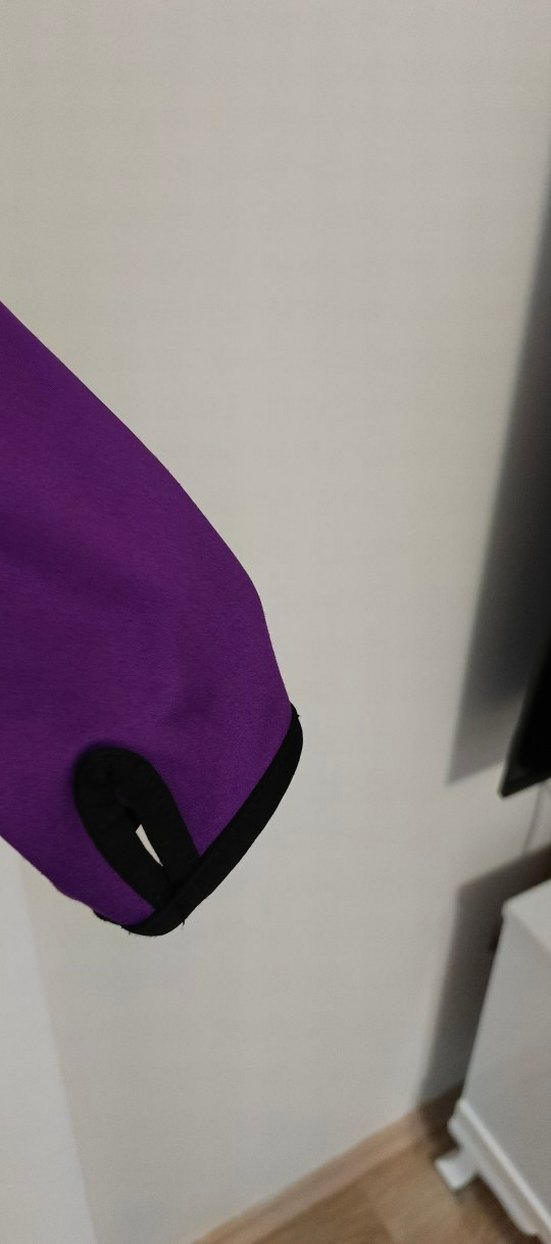 Mor Yarım Fermuarlı Kadın Sweatshirt - Görsel 5