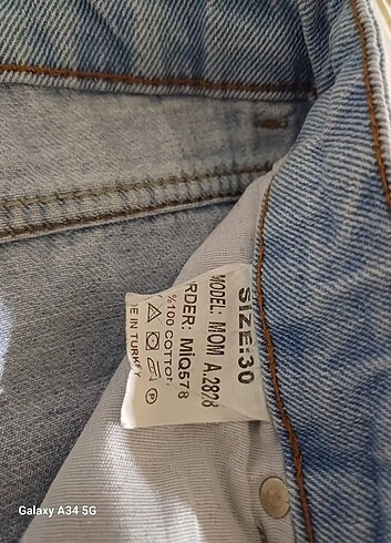 Buz mavisi Jean  - Görsel 3