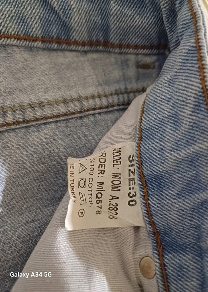 Buz mavisi Jean  - Görsel 3