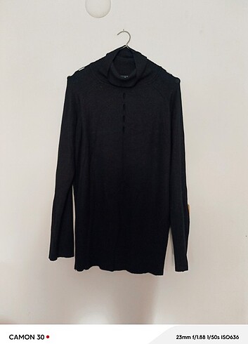 Adil ışık m beden ovarloksuz kazak  - Görsel 3