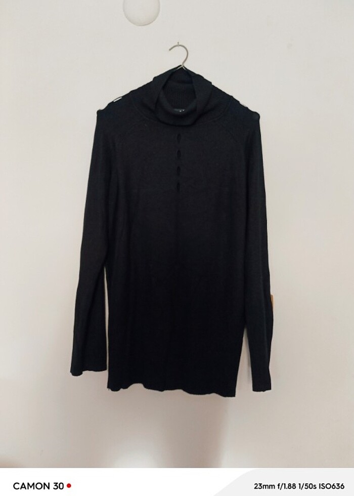 Adil ışık m beden ovarloksuz kazak  - Görsel 3