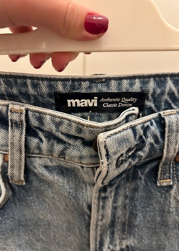 Kadın Mavi Normal Paça Kot Pantolon - Görsel 3