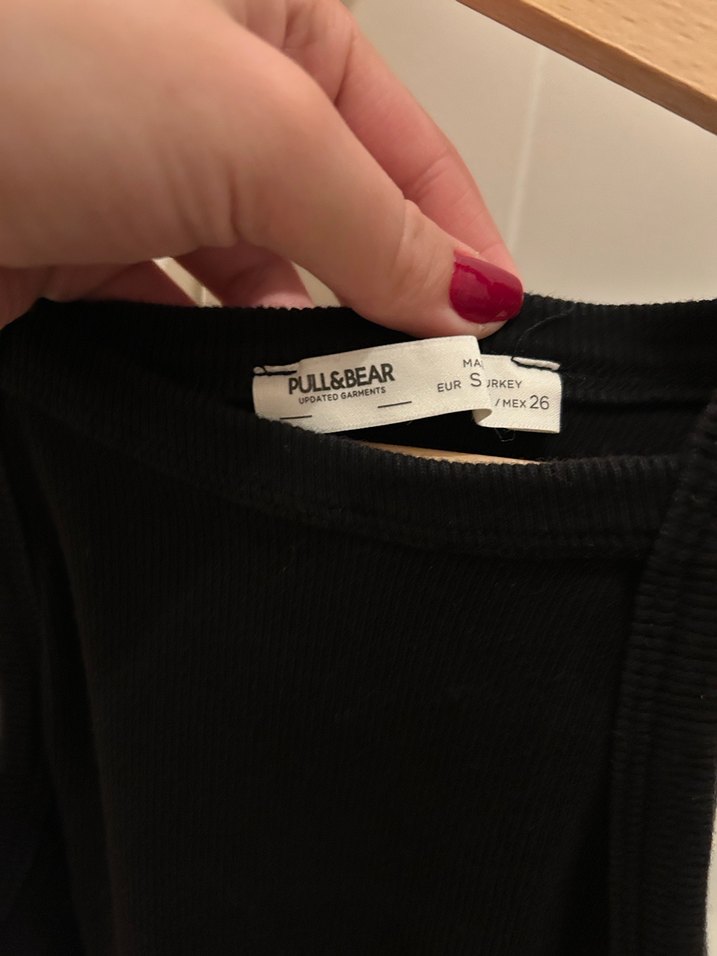 Siyah İnce Askılı Mini Elbise - Görsel 2