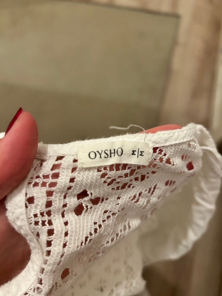 Dantel Detaylı Beyaz Bohem Kısa Tulum - Görsel 5