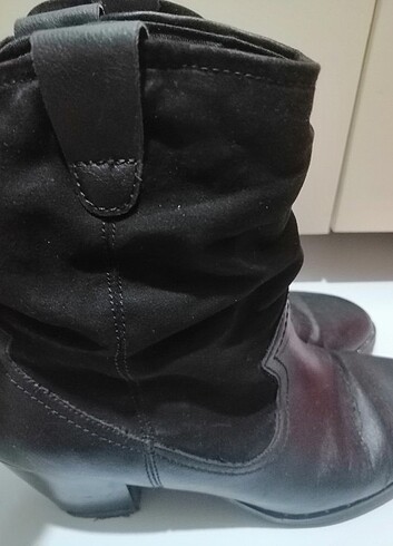 Deichmann Kadife ve Metal detaylı Bot