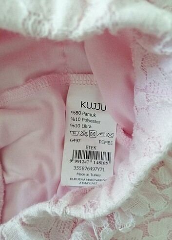 6 Ay Beden 2 adet etek