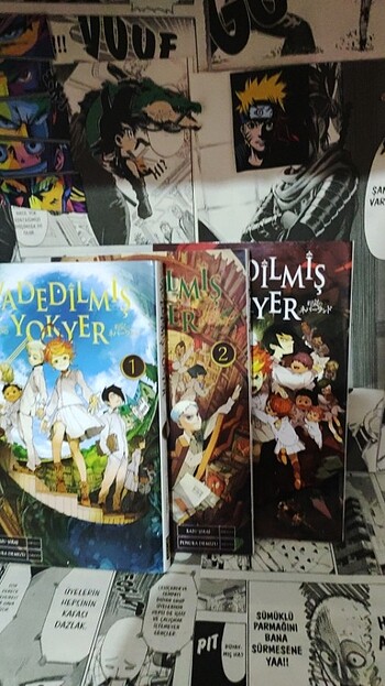 Vadedilmiş yokyer 1,2,3 sıfır manga çizgiroman