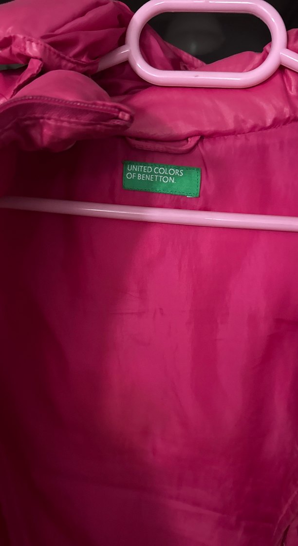 Parlak Pembe Kız Çocuk Fermuarlı Yelek - Görsel 2