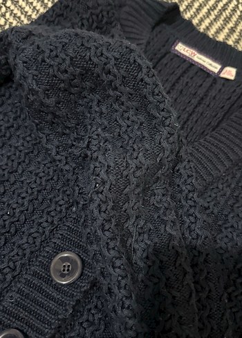 Kadın Gri Örgü Hırka Uzun Kollu - Görsel 5