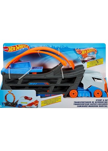 Beden Hot Wheels Standlı Tır, Çemberli, Fırlatıcılı