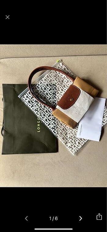 Orijinal faturalı M longchamp