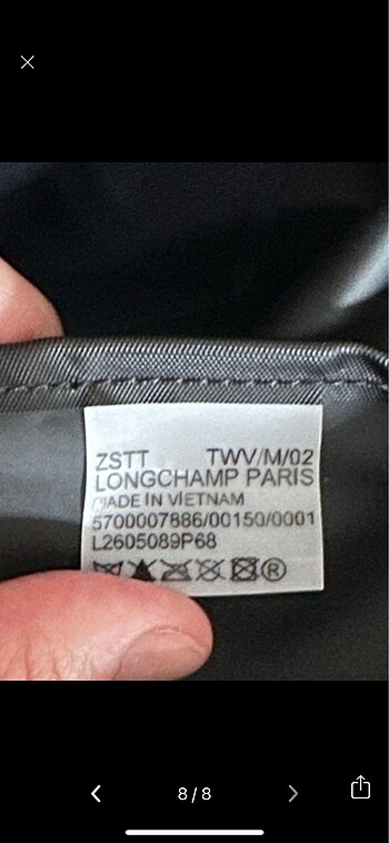  Beden lacivert Renk Longchamp