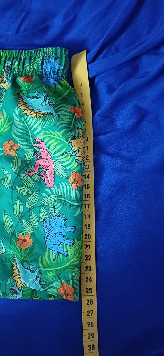 Renkli Baskılı Erkek Çocuk Mayo Şortu - Görsel 4